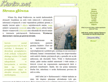 Tablet Screenshot of karko.net